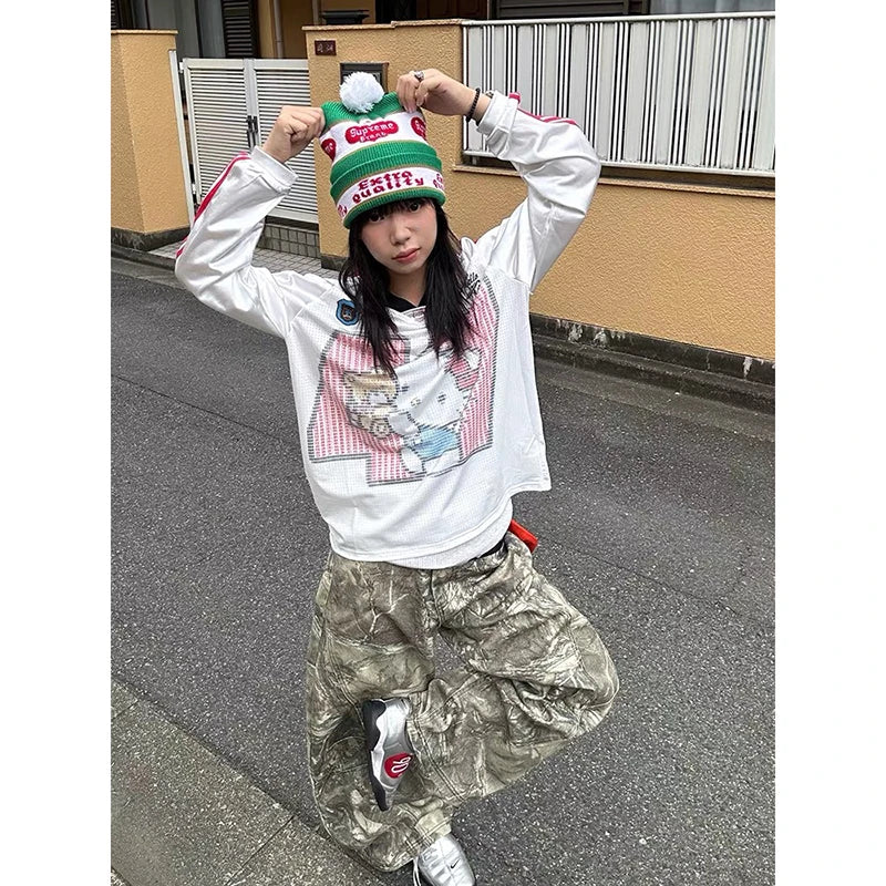 Jeans - "Pink & Camuflage"