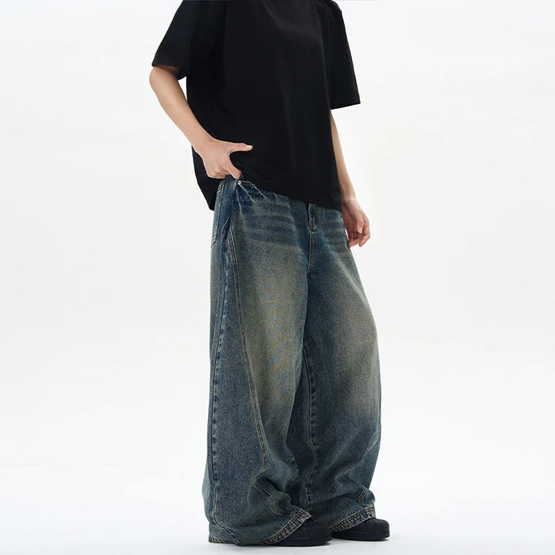 Baggy Jeans - "Vintage Butterfly"