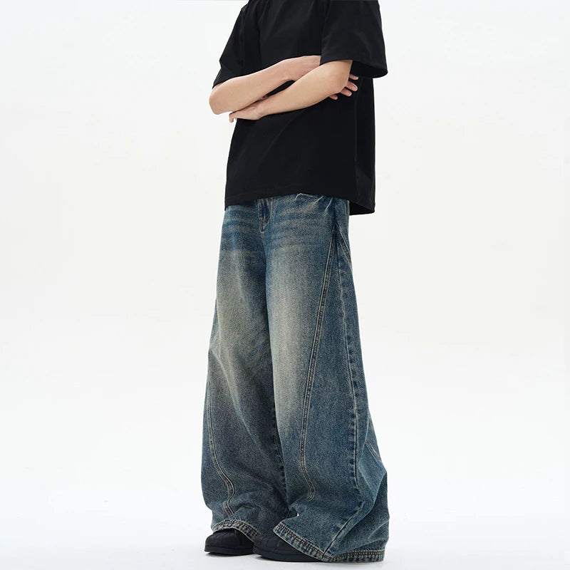 Baggy Jeans - "Vintage Butterfly"