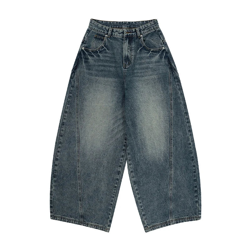 Baggy Jeans - "Vintage Butterfly"