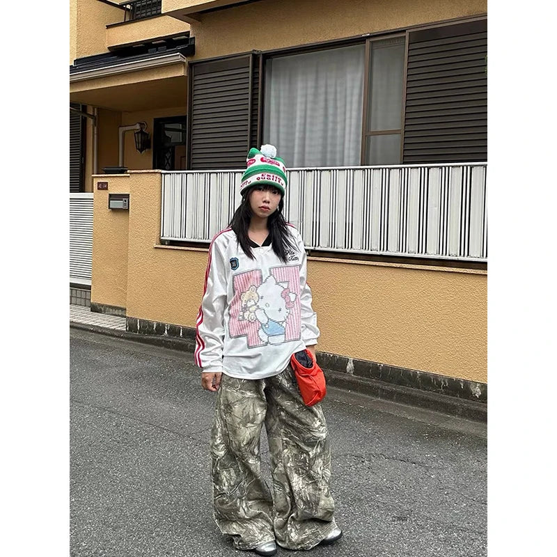 Jeans - "Pink & Camuflage"