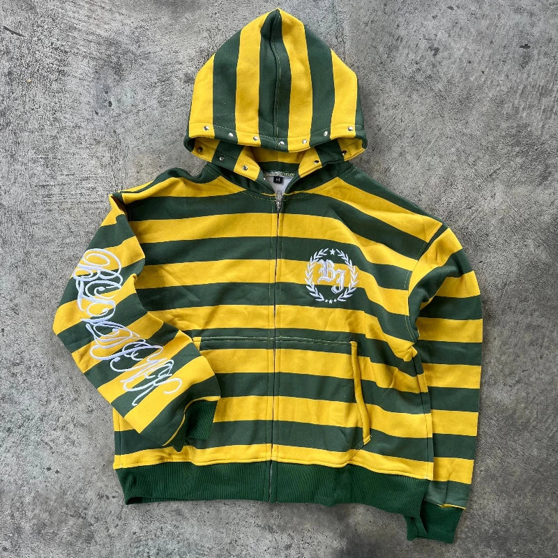 Hoodie - "Rivet Embroidery"