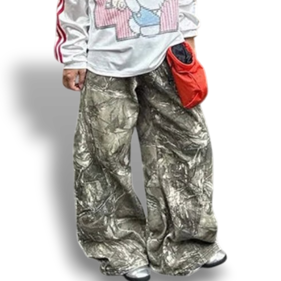 Jeans - "Pink & Camuflage"