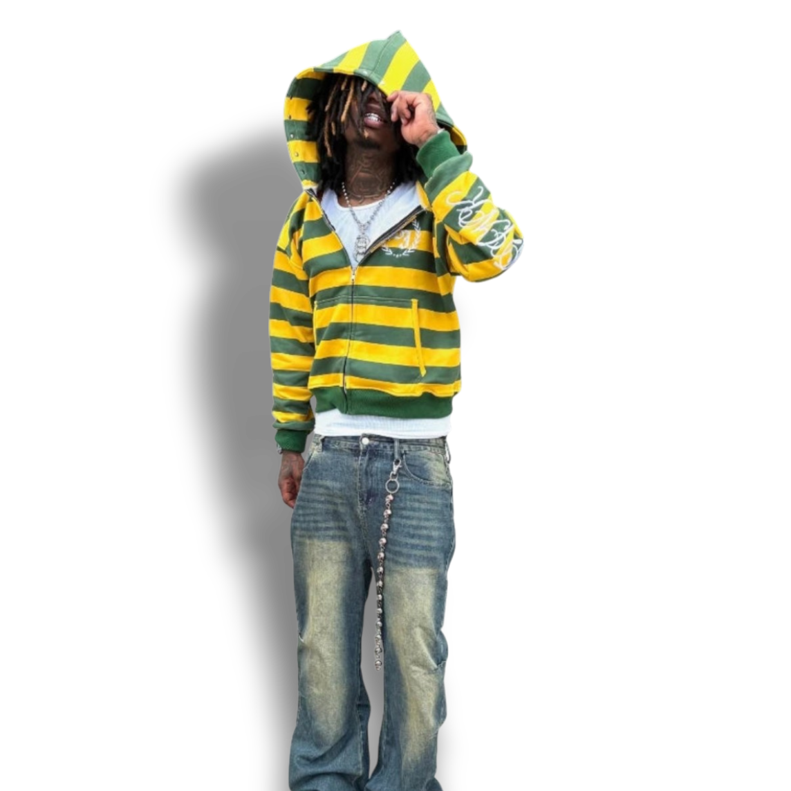 Hoodie - "Rivet Embroidery"