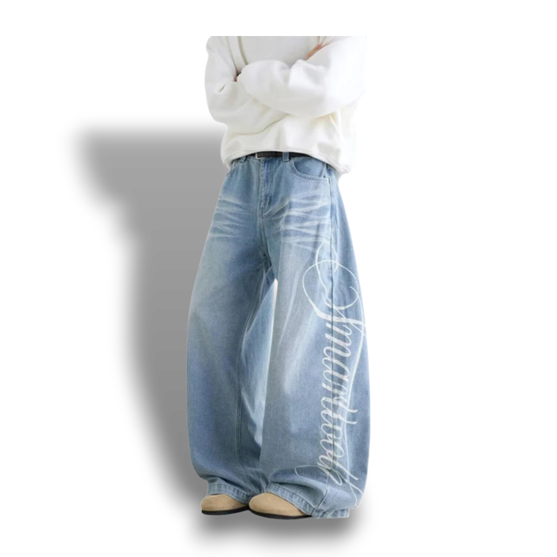 Baggy Jeans - "Printed"