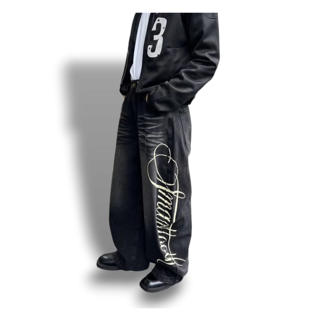 Baggy Jeans - "Printed"